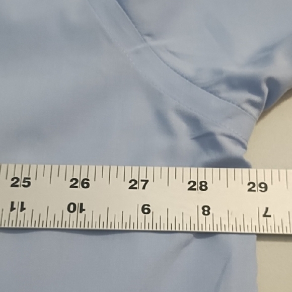 Stafford Light Blue Performance The Super Shirt Men's Dress Shirt - Picture 7 of 13